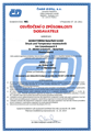 �D - Certifik�t technick� zp�sobilosti dodavatele